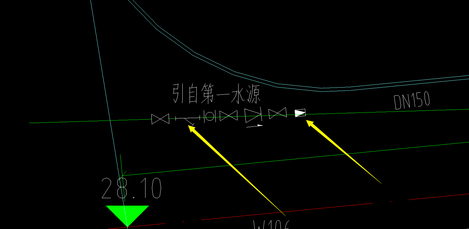 给水干管