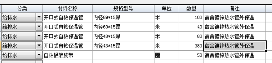 清单定额