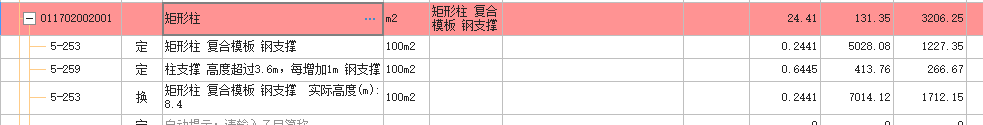 合价