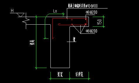 这两大样钢筋锚固有区别吗?