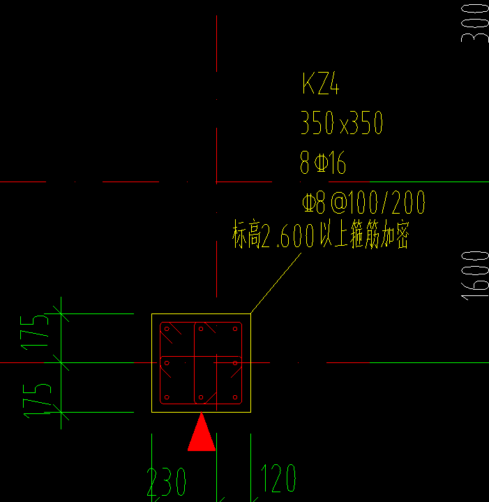 框柱