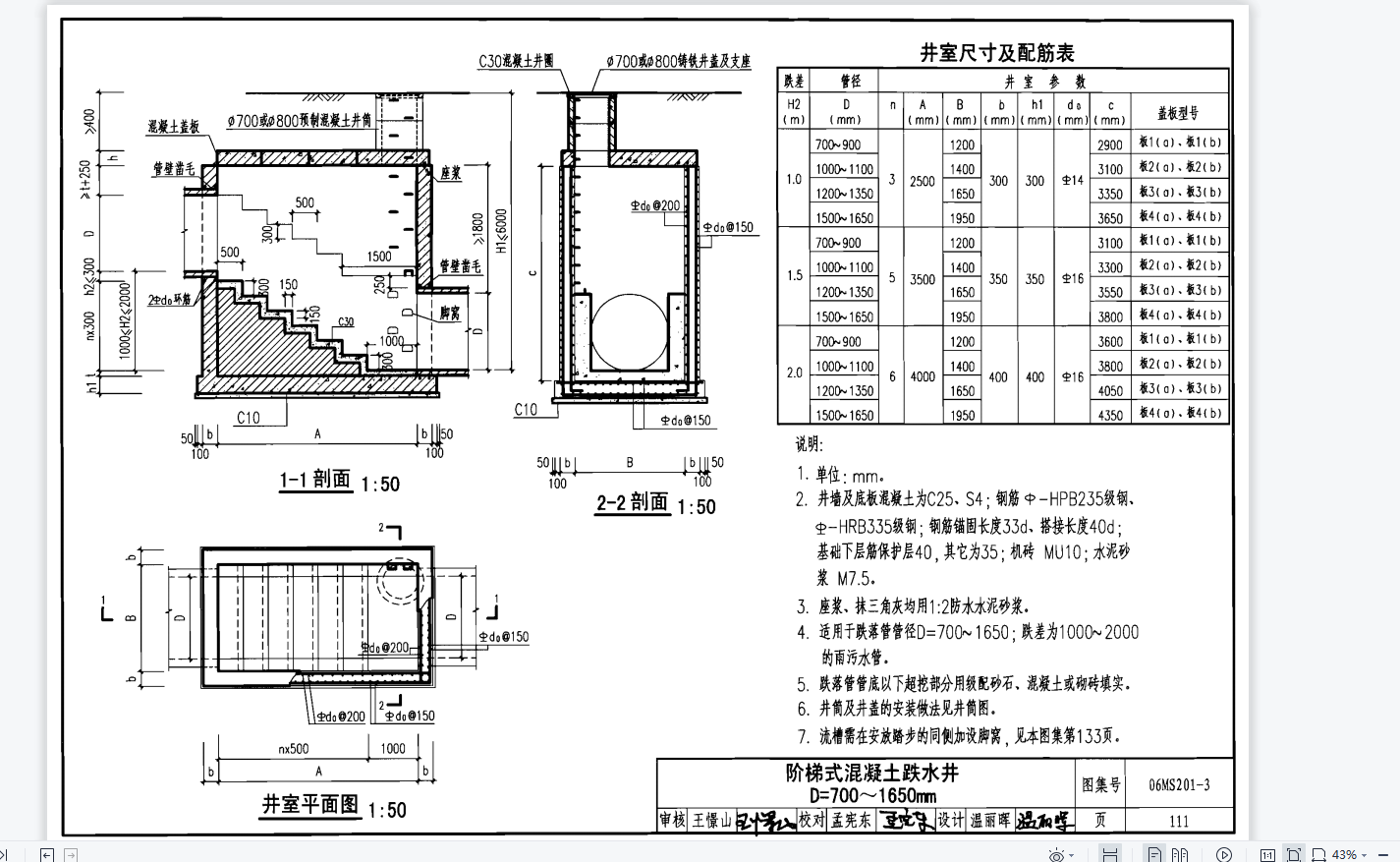 检查井