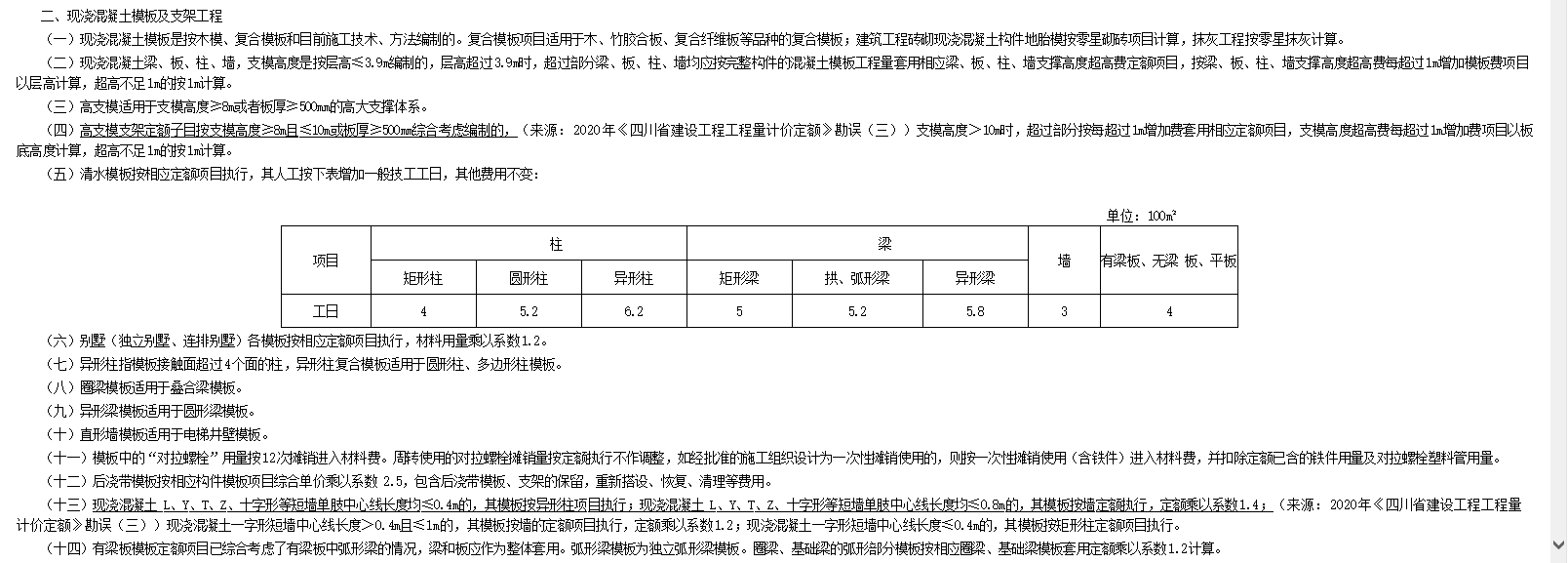 超高模板