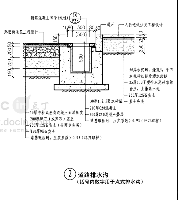 沟槽工作面