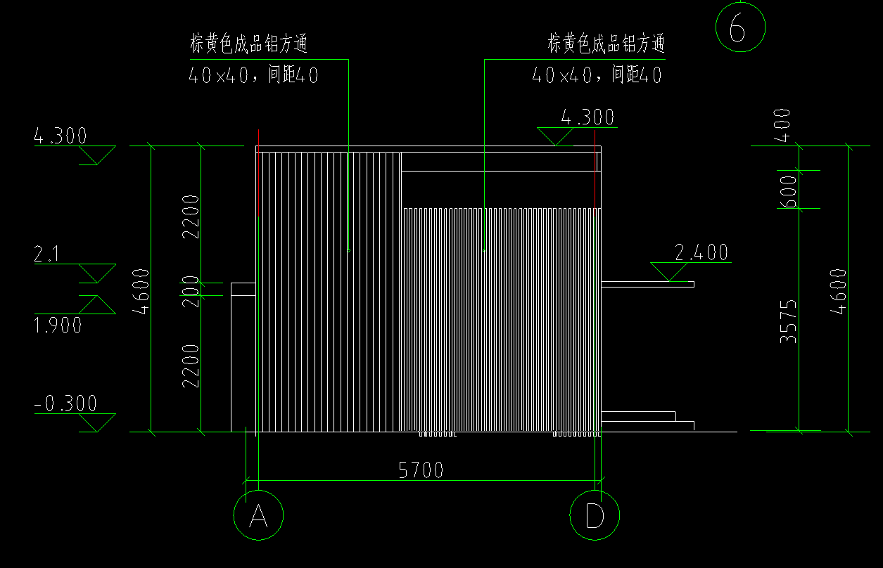 像这种成品铝方通应该如何计算?是按什么?面积吗?