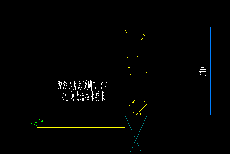 水平分布钢筋