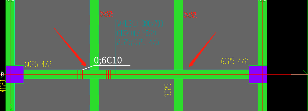 这种地方需要设置次梁加筋嘛