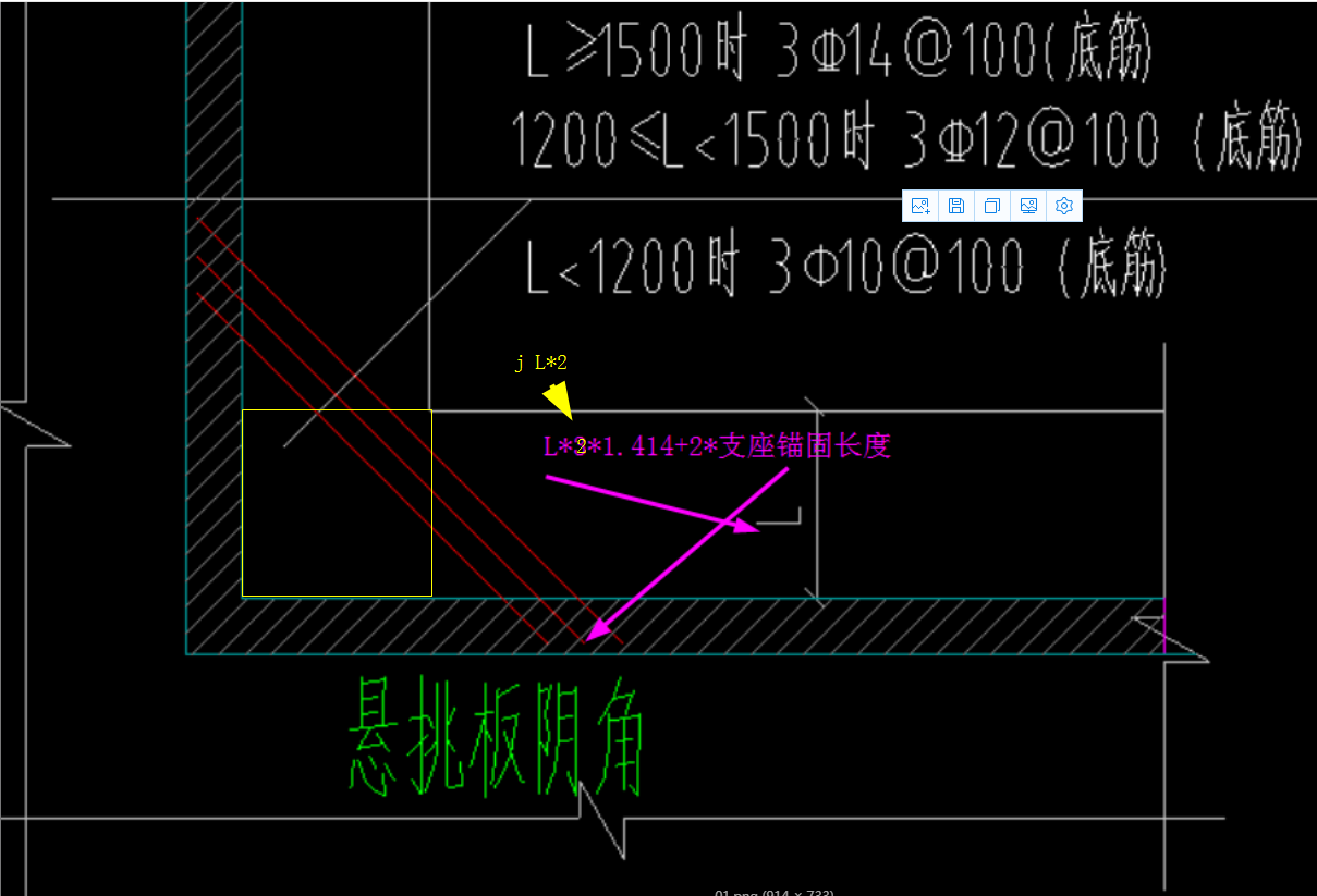 阴角