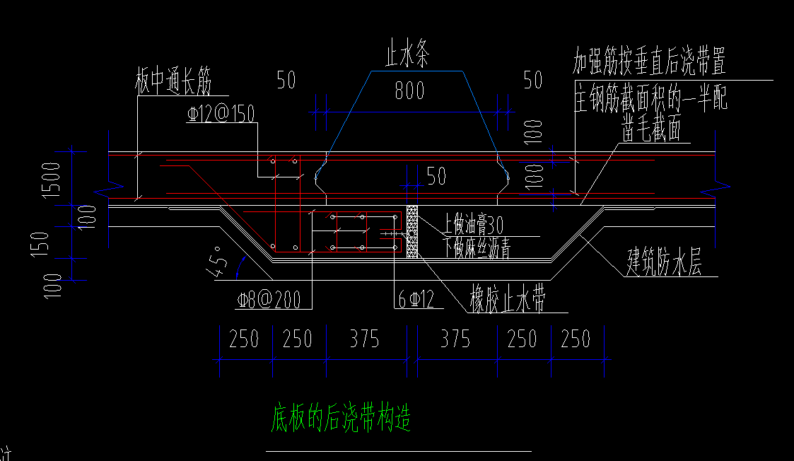 后浇带