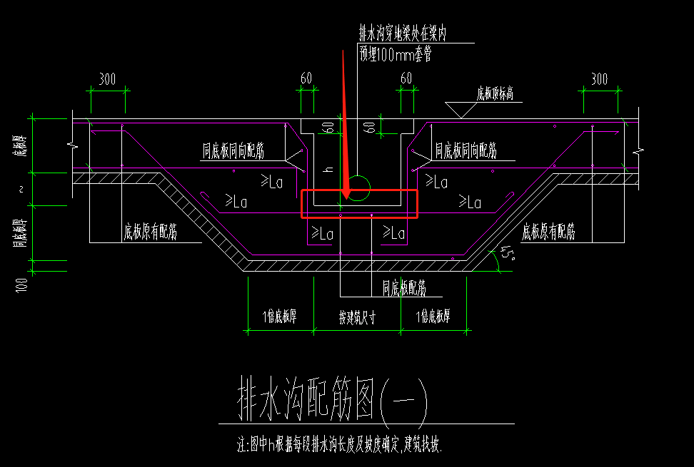 地下车库排水沟图集图片