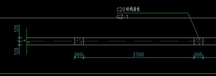 請問這個構造柱的模板應該怎麼算啊