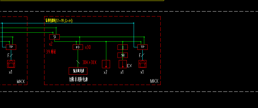 绿色线