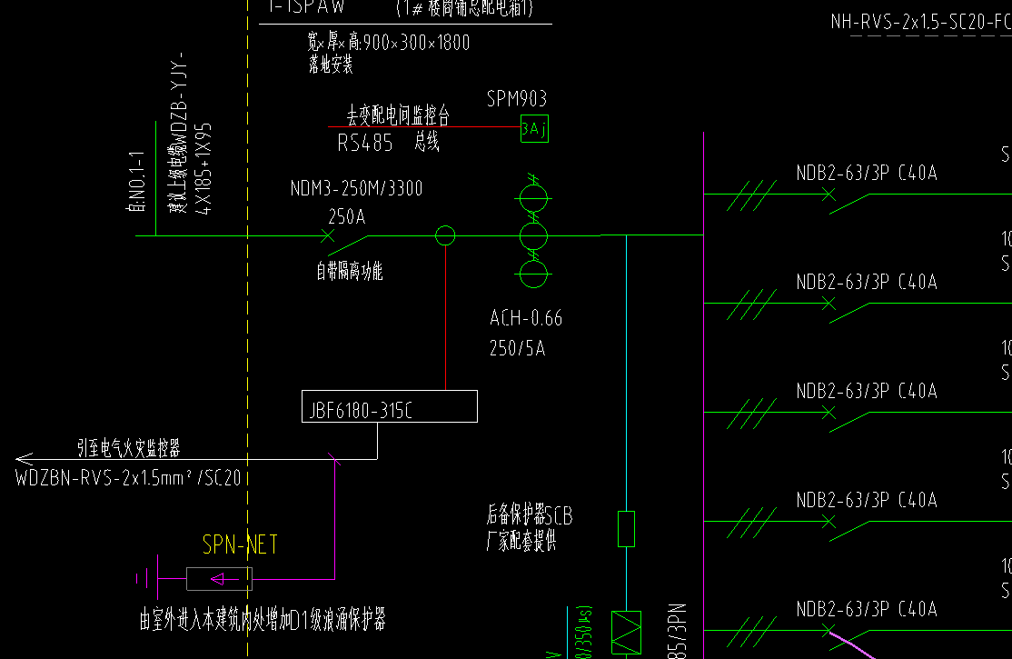 送配电装置系统