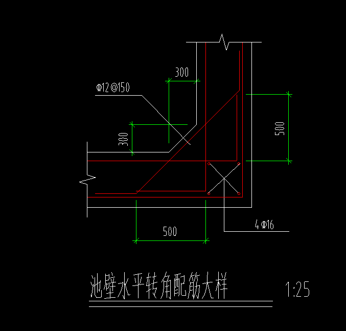像这些水池转角地方的钢筋,只能手算吗,还是也可以建模