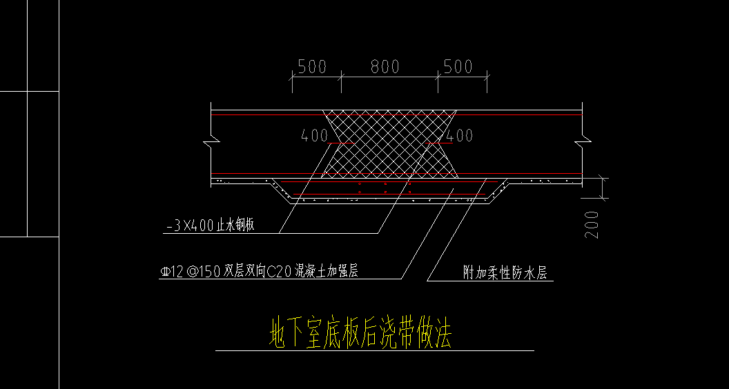 温度后浇带