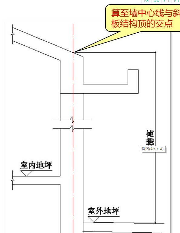 檐高怎么计算