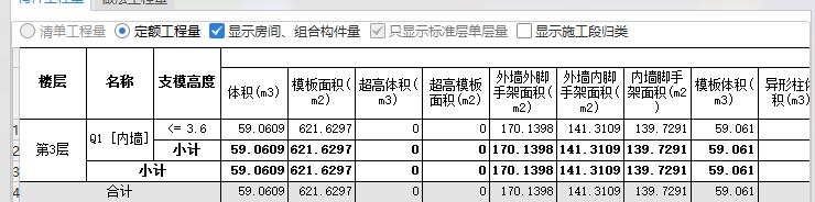 查看工程量