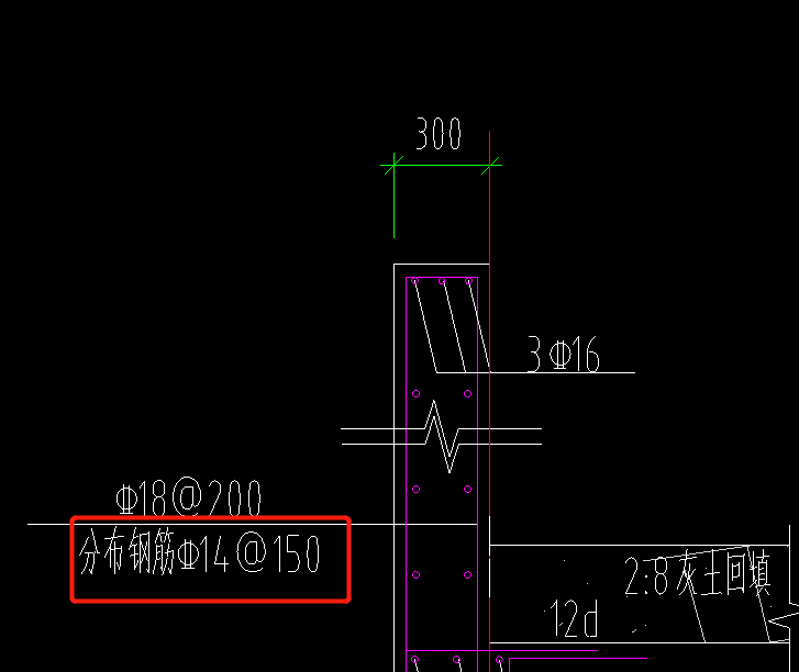 分布筋