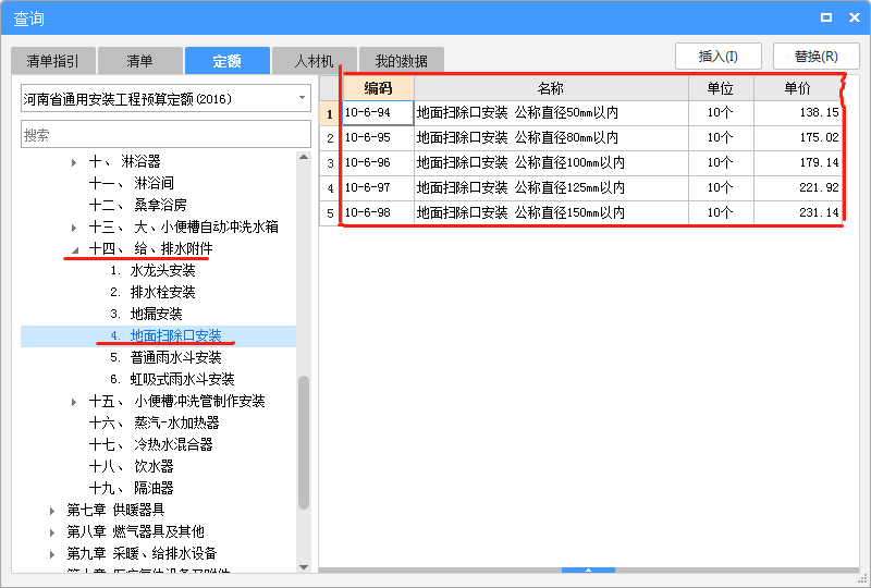 套什么清单