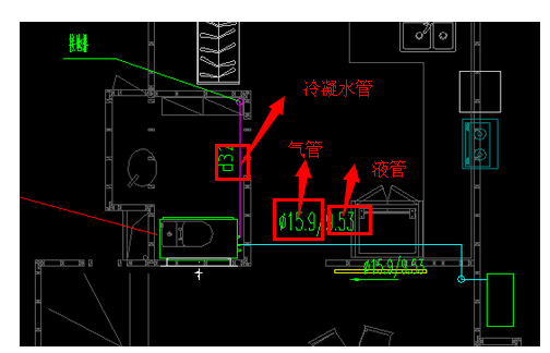 空调凝结水管安装图集图片