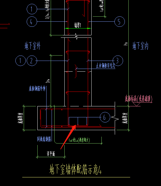 剪力牆深入基礎水平加強筋如何處理