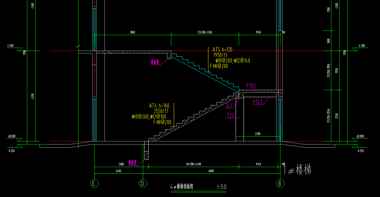 at楼梯配筋图详解图片