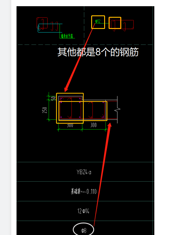 是不是长方形的箍筋用c8的正方形用c12d的吗?还是都用c8的?