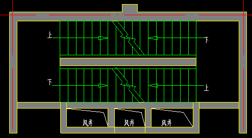 剪刀梯和双跑楼梯区别图片