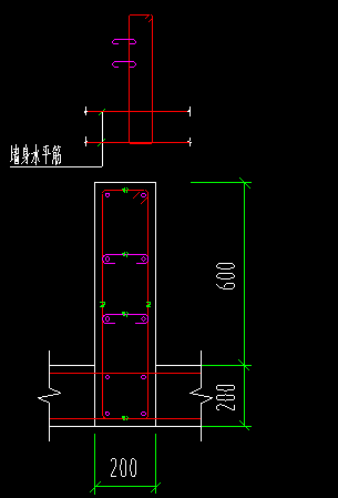 你好各位老师图示墙身水平筋需要自己设置吗?还是自动伸入?