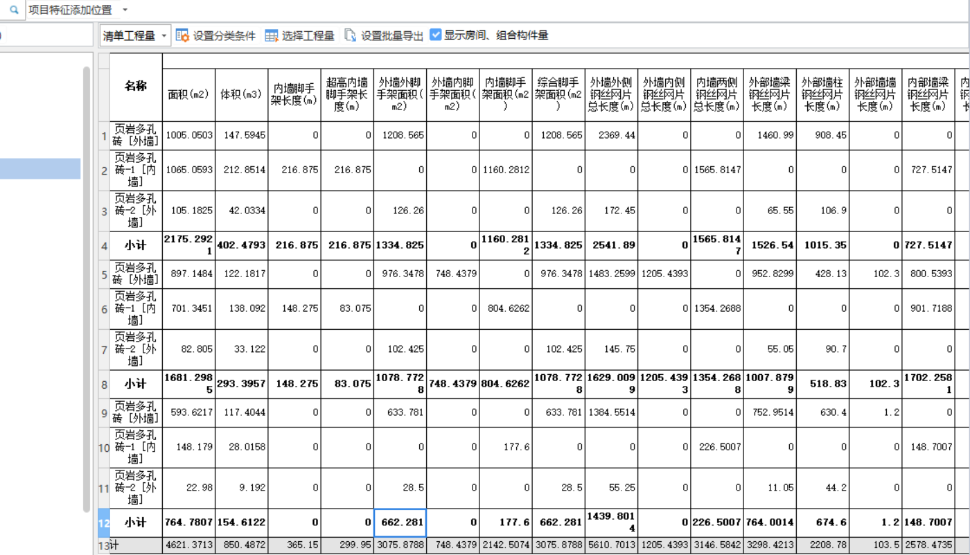 砌筑高度在3.6m以外的砖内墙