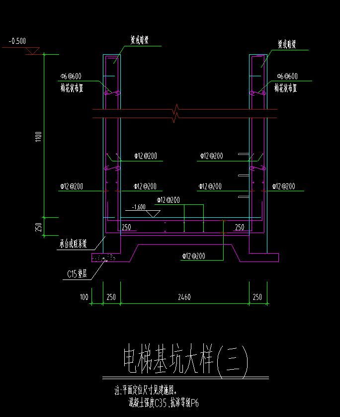 电梯基坑