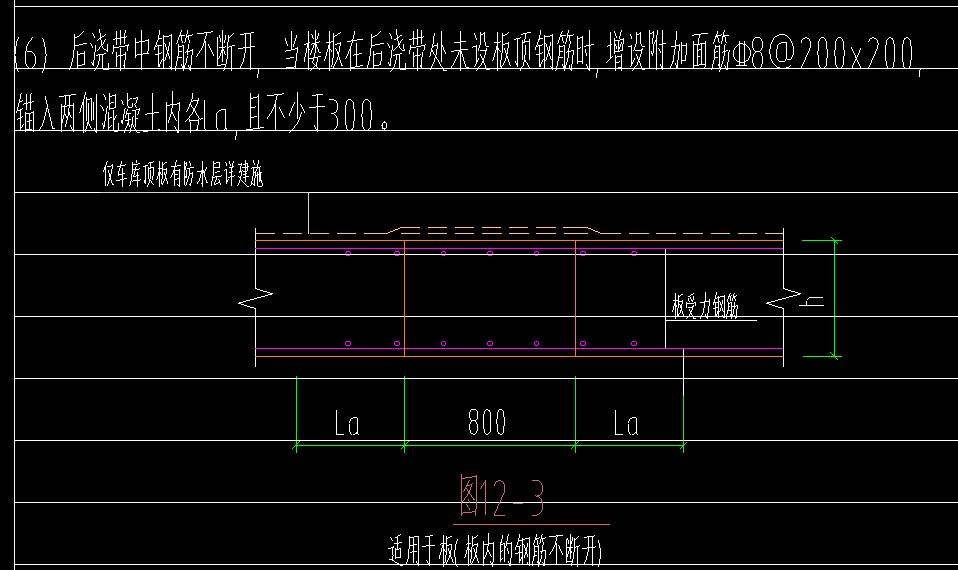 后浇带