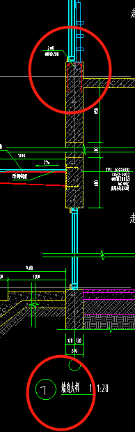 这种节点1上翻梁是指两个柱之间都做还是只有窗户下做上翻梁