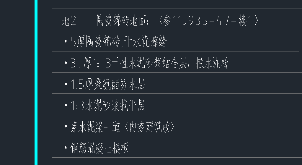 套清单