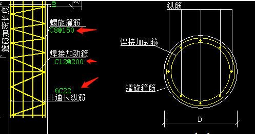 钢筋布置