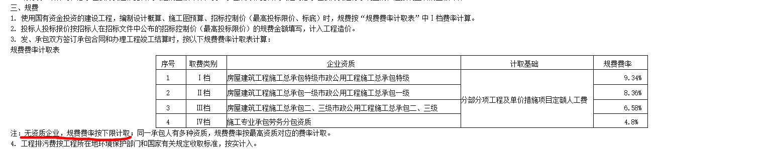 安全文明施工费