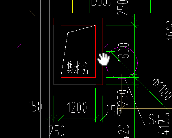 集水坑怎么绘制