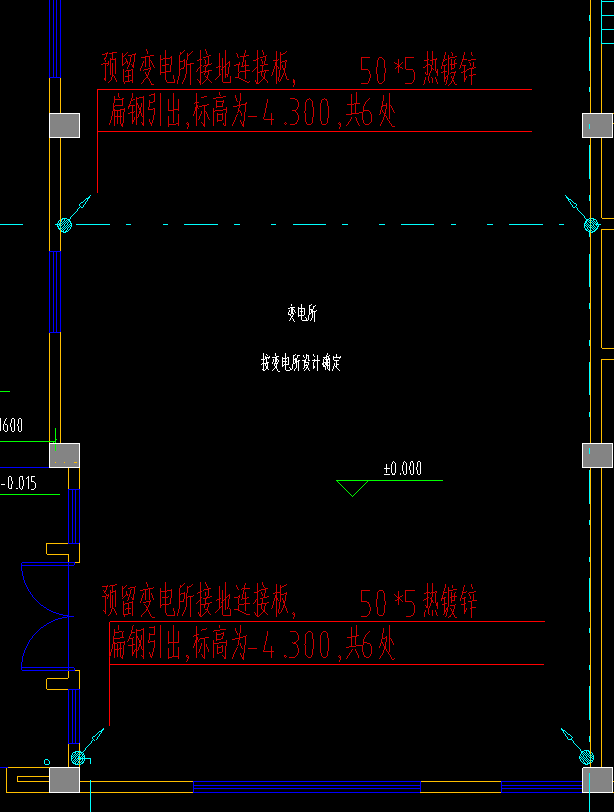 镀锌管接地线示意图图片