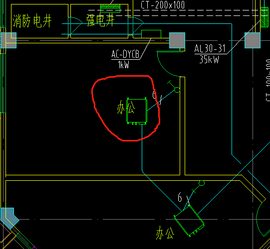 电气图中这个图形表示什么设计说明图例表中没有写