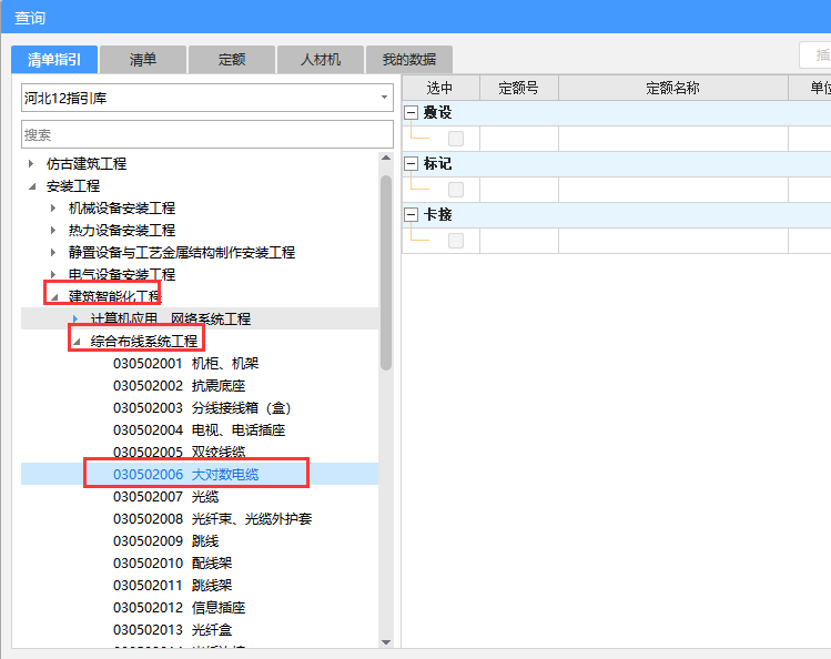 套什么清单