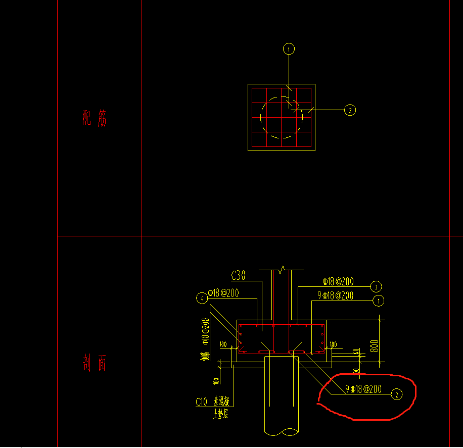 桩身配筋图怎么画图片