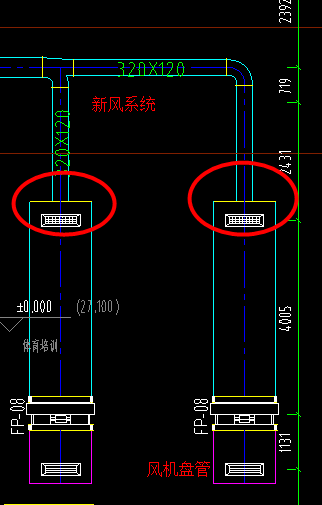 标高不同