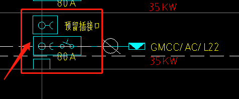 红色方框