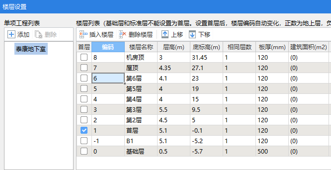 结构标高