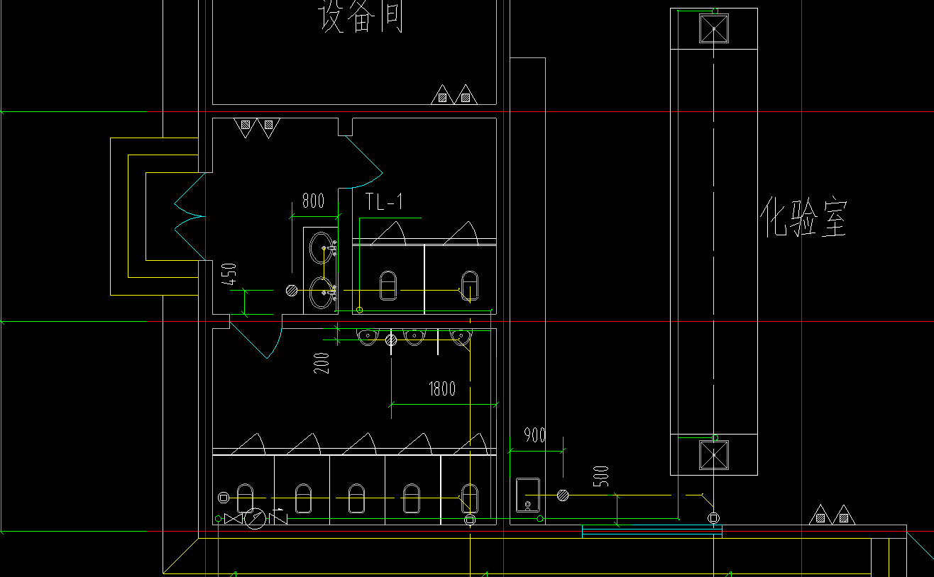 图中管道井在哪里