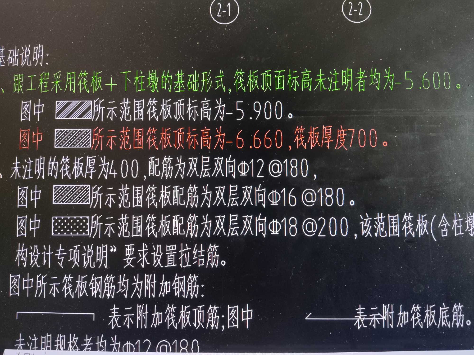 筏板基础