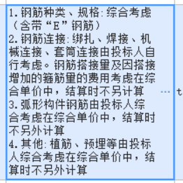 项目特征