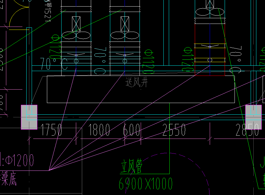 风管怎么画图片