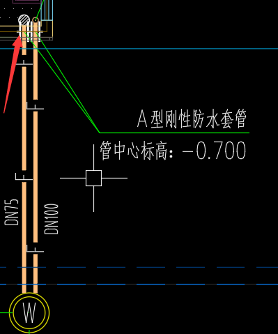 给排水系统图与平面图