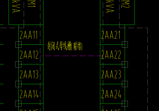 母线水平布置图图片